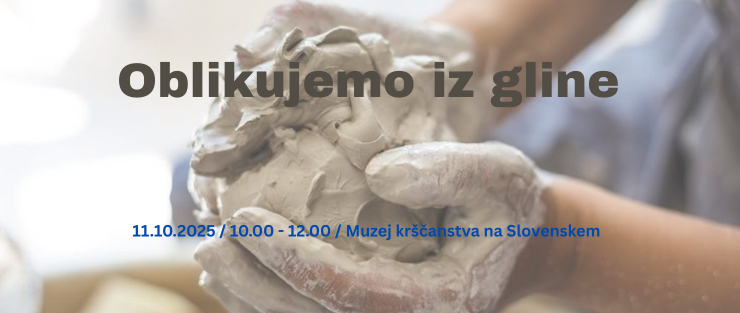 Oblikujemo iz gline